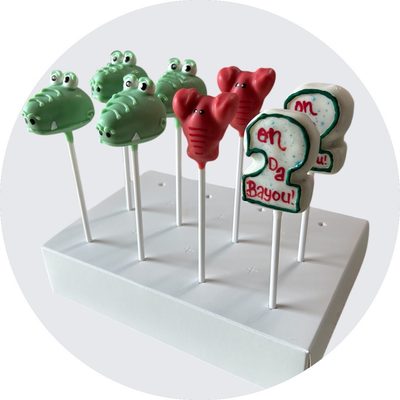 Crawfish cake pops
