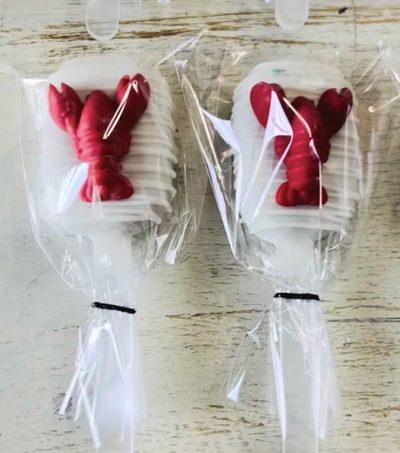 Crawfish cakesicles