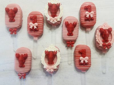 Lobster cakesicles
