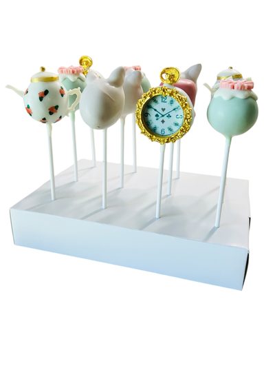Tea party cake pops