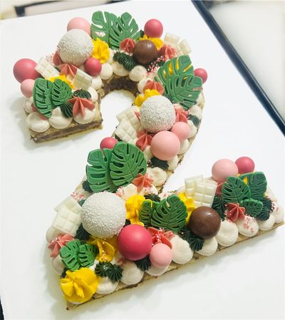 Tropical number cake